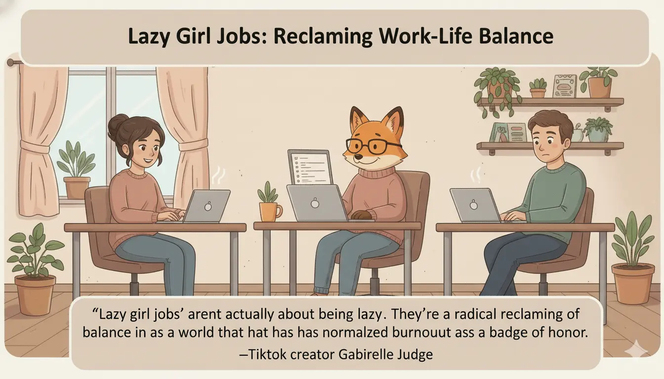 Lazy Girl Jobs and Mental Health: Redefining Success Beyond Hustle Culture